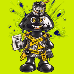 Black INK Robin #03208