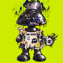 Black INK Robin #04495