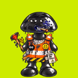 Black INK Robin #02170