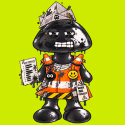 Black INK Robin #07454