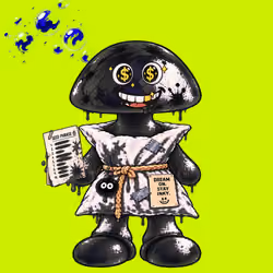 Black INK Robin #02682