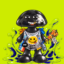 Black INK Robin #06863