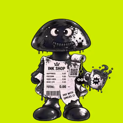 Black INK Robin #01421