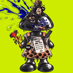 Black INK Robin #03046