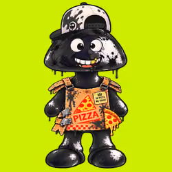 Black INK Robin #01419