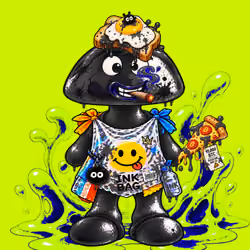 Black INK Robin #06784