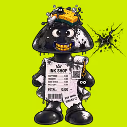 Black INK Robin #00635
