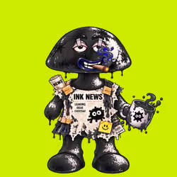 Black INK Robin #02526