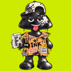 Black INK Robin #06645