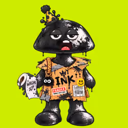 Black INK Robin #07741