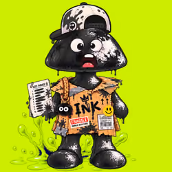 Black INK Robin #04792