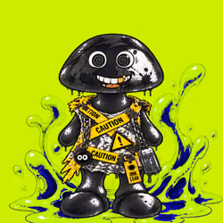 Black INK Robin #00681