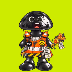 Black INK Robin #04075