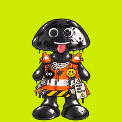 Black INK Robin #02551