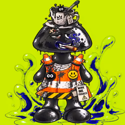 Black INK Robin #04296