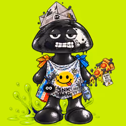 Black INK Robin #07426