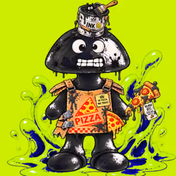 Black INK Robin #00561