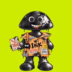 Black INK Robin #04176