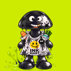 Black INK Robin #04598
