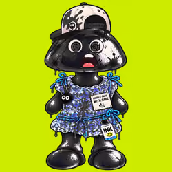 Black INK Robin #01943