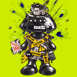 Black INK Robin #06760