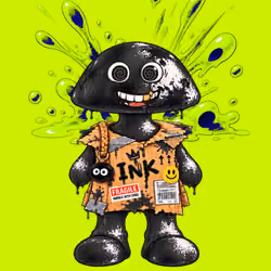 Black INK Robin #06725