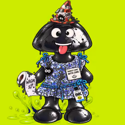 Black INK Robin #06603