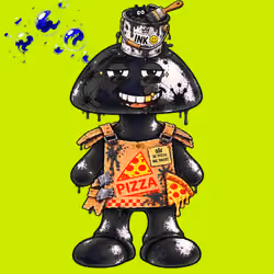 Black INK Robin #06959