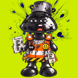 Black INK Robin #07085