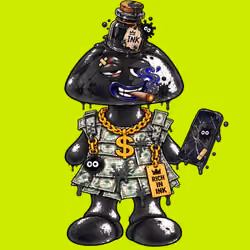 Black INK Robin #04293