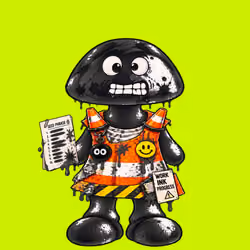 Black INK Robin #07370