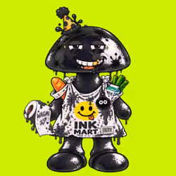 Black INK Robin #06244