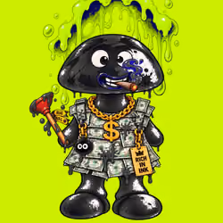 Black INK Robin #00070