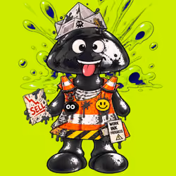 Black INK Robin #04622