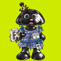 Black INK Robin #05530