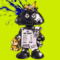 Black INK Robin #04541