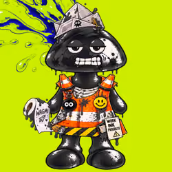 Black INK Robin #03587