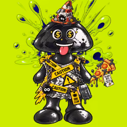 Black INK Robin #02522