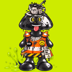 Black INK Robin #06410