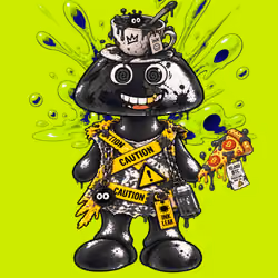 Black INK Robin #07451