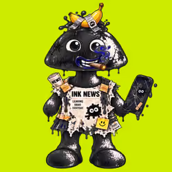 Black INK Robin #01361