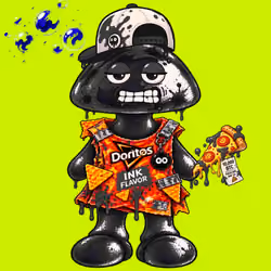 Black INK Robin #07450