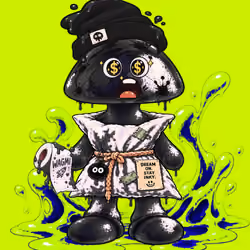 Black INK Robin #07771