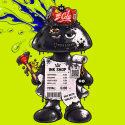 Black INK Robin #03996