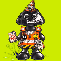 Black INK Robin #07369