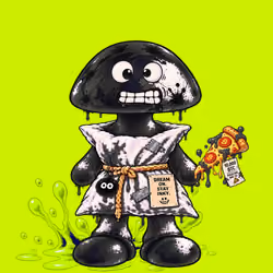 Black INK Robin #02552
