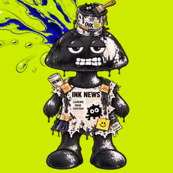 Black INK Robin #06742