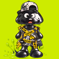 Black INK Robin #06722