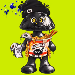 Black INK Robin #07568