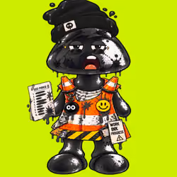 Black INK Robin #04736